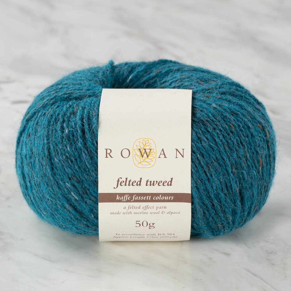 Rowan Felted Tweed 50gr Petrol Yeşili El Örgü İpi - 202